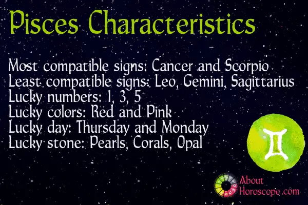 General Pisces Characteristics