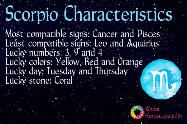 scorpio characteristics