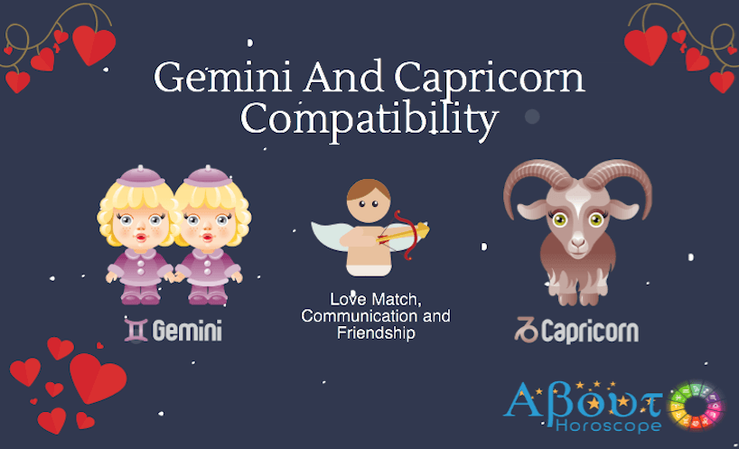 Gemini And Capricorn Compatibility, Love and Friendship.