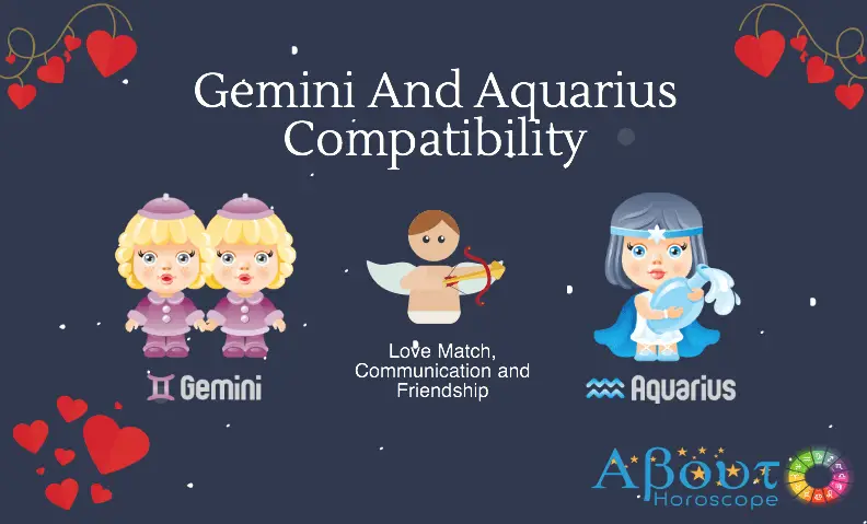 Gemini ♊ And Aquarius ♒ Compatibility, Love, Friendship