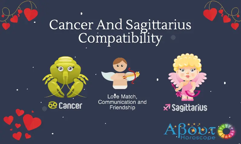 Cancer ♋ and Sagittarius ♐ Compatibility, Love & Friendship